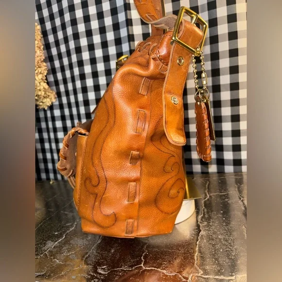 Anna Sui for Coach ULTRA RARE Fleur De Lis Duffle Sac 2012 1/135 Made - Picture 5 of 15